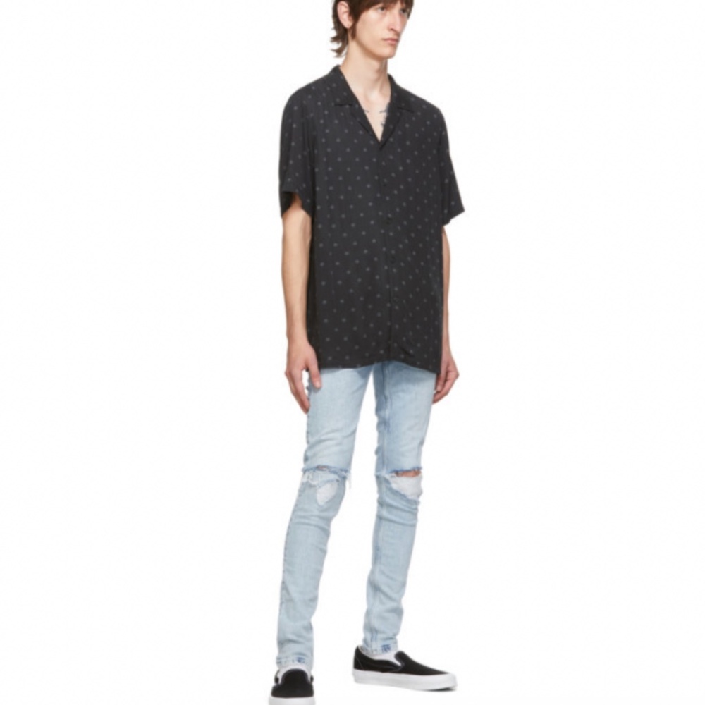 Ksubi Van winkle overkast sliced jeans